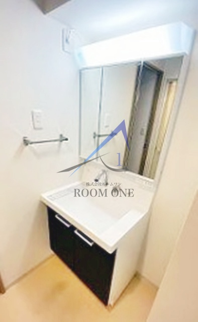 スカイグランデ新御徒町の洗面所|洗面台です。