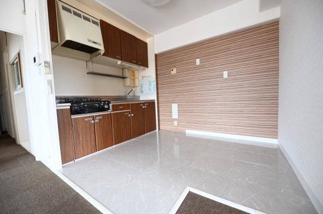 藤代スカイハイツB棟　のキッチン