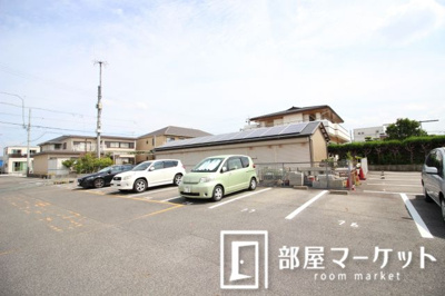 【駐車場】 | 萩野マンションＡ棟