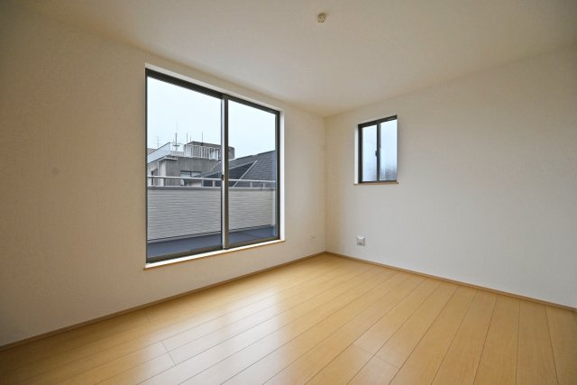 ハートフルタウン浜町新築一戸建て│2SLDK・3LDK+駐車1台可の洋室|-洋室約6帖(3F)-