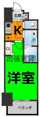 仲介手数料0円！！S-RESIDENCE山王の間取り