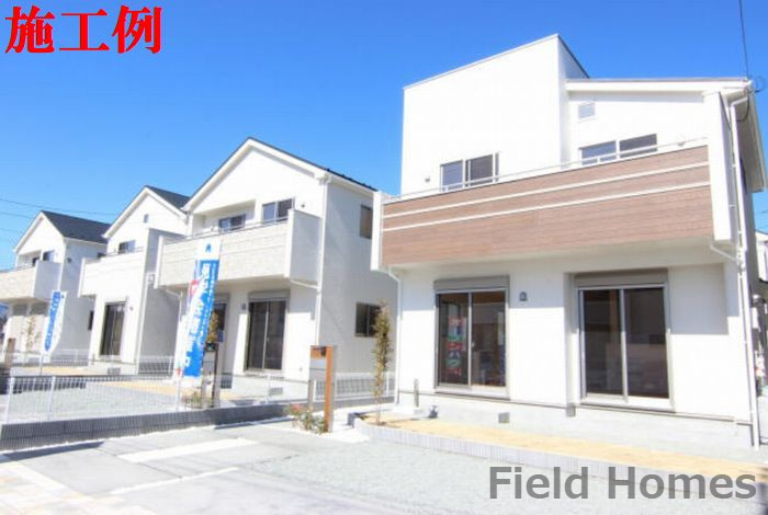 平塚市出縄新築戸建て　3号棟の外観|外観施工例