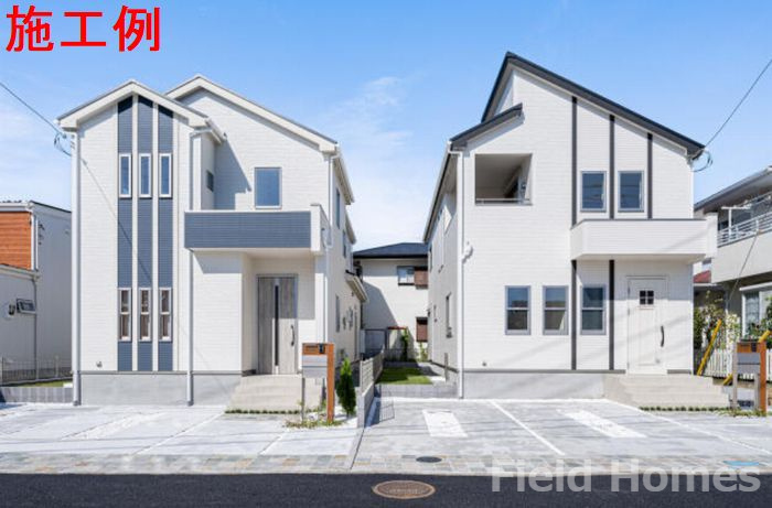 平塚市出縄新築戸建て　7号棟の外観|外観施工例