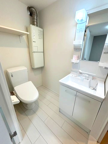 グランデ江北の独立洗面台