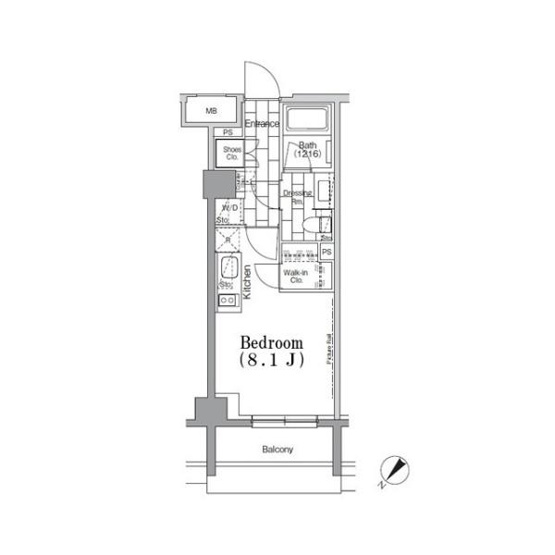 【間取り】 | ONE ROOF FLAT TSUKISHIMA
