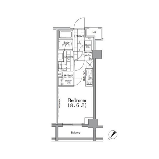 【間取り】 | ONE ROOF FLAT TSUKISHIMA