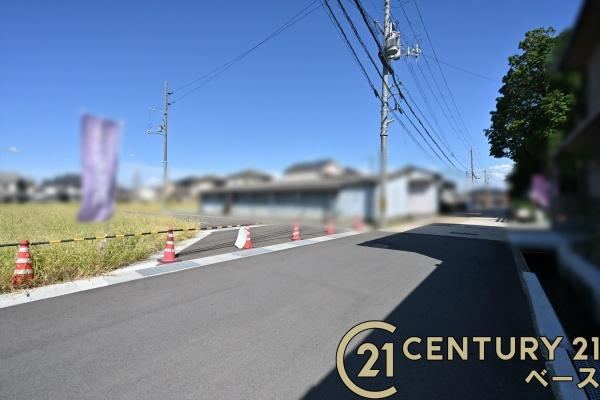 葛城市長尾の売地の前面道路含む現地写真|■現地撮影写真■お気軽にお問い合わせくださいませ！