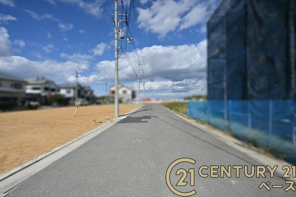 桜井市大字大福の売地の前面道路含む現地写真|■現地撮影写真■お気軽にお問い合わせくださいませ！
