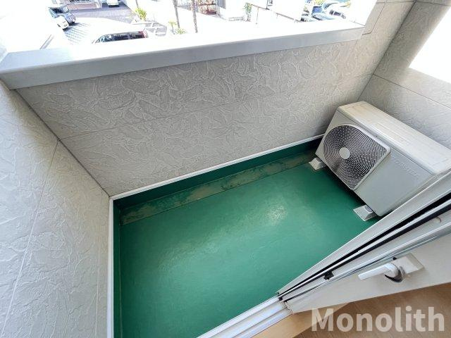 メゾンアイリスのバルコニー