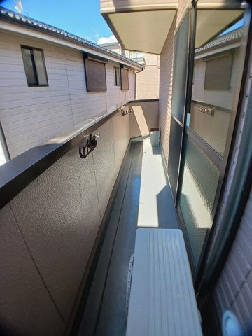 エテルノ甲東園のバルコニー