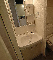 グランルージュ中之島南の独立洗面台