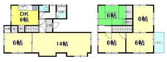 【間取り】 | 戸建　久万ノ台