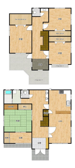 【間取り】 | 高知市大津甲