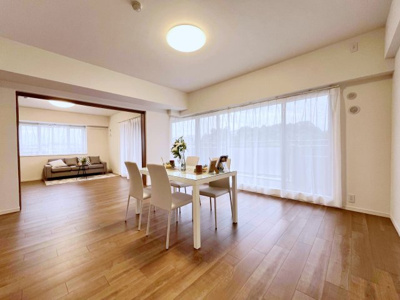 【居間・リビング】 | 磯子汐見台ヒルズ | リビングです