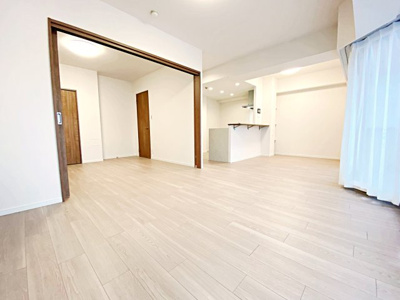 【居間・リビング】 | ヨコハマアイランドガーデン | おしゃれなリビングです