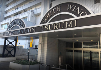 【エントランス】 | グランドメゾン鶴見ノースウィング | ゆとりのあるエントランスです