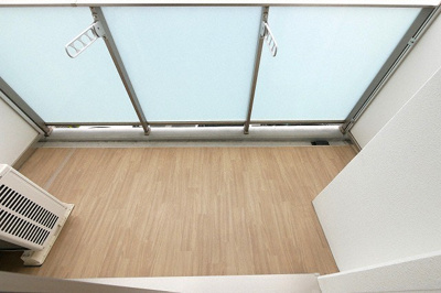 【バルコニー】 | La Douceur九条 | お洗濯にも便利なバルコニー付き