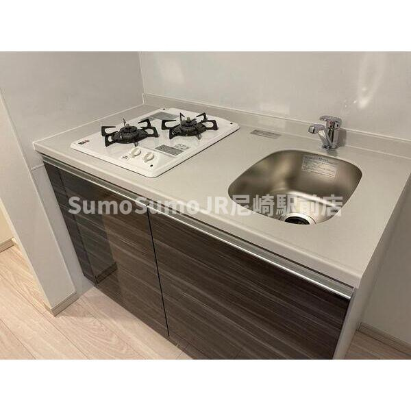 ブランシエスタ加島の玄関