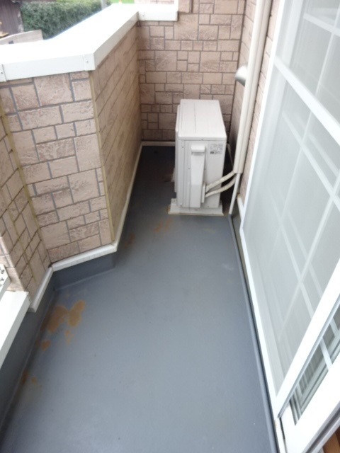 サンリットガーデンAのバルコニー