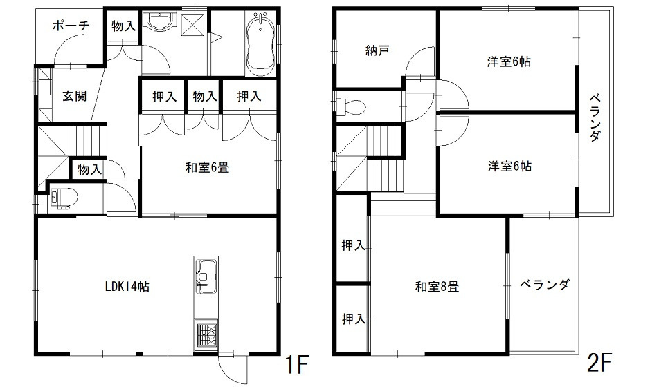 安佐南区大町西３丁目の間取り