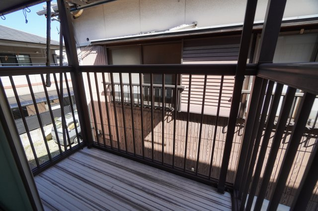 宮脇町増田戸建のバルコニー
