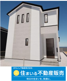 南区柏原6丁目1期　3号棟の外観パース