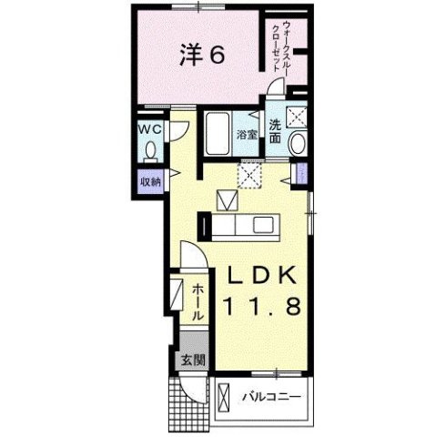 フォレスト　ガーデン　Ａの間取り
