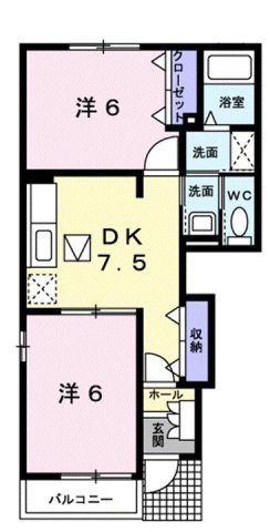 グラン・エスペールＡ棟の間取り