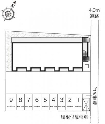【区画図】 | レオネクストパルミオーレ南