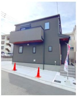 東大阪市日下町7丁目新築戸建の外観|３号棟