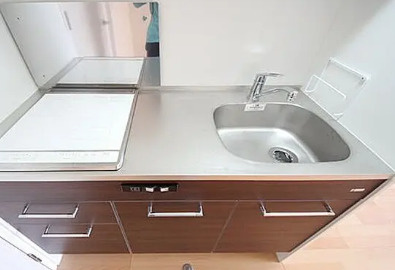 SERENITE堺筋本町SUDのキッチン