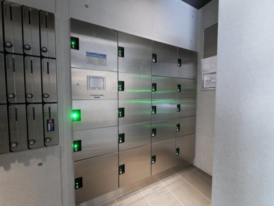 【その他共用部分】 | S-RESIDENCE阿波座WEST | 宅配ボックスです