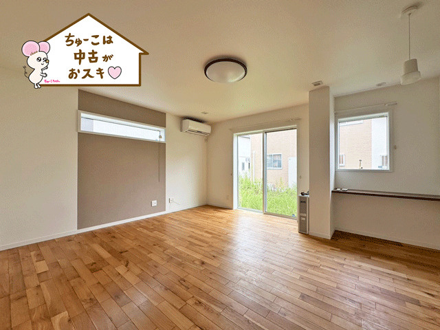 名取市愛島台6丁目　エコで快適な住まい♪の居間・リビング