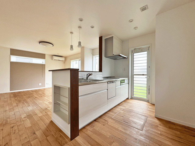 名取市愛島台6丁目　エコで快適な住まい♪のキッチン