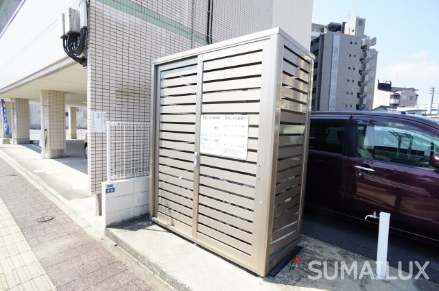 熊本市中央区迎町１丁目の賃貸マンションのバルコニー