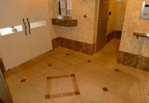 ステージファーストお茶の水女子大前のロビー