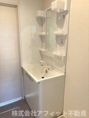 【洗面所】 | サンモール川口 C棟 | 洗髪洗面化粧台