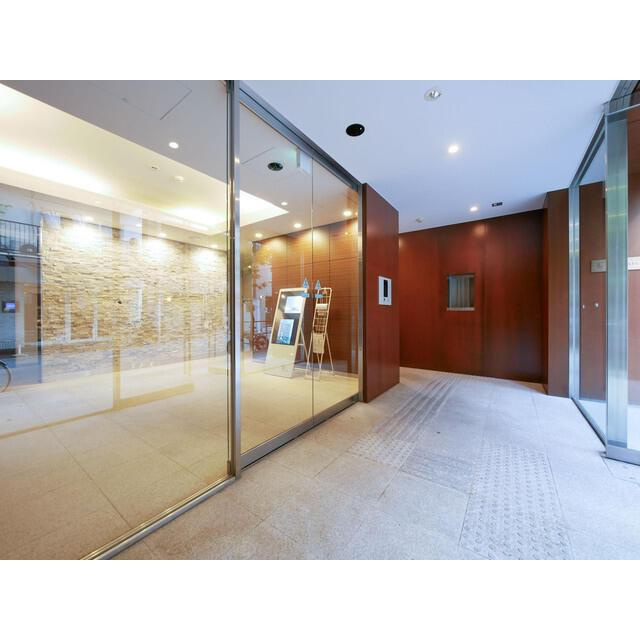 港区麻布十番３丁目の賃貸マンションのロビー| 