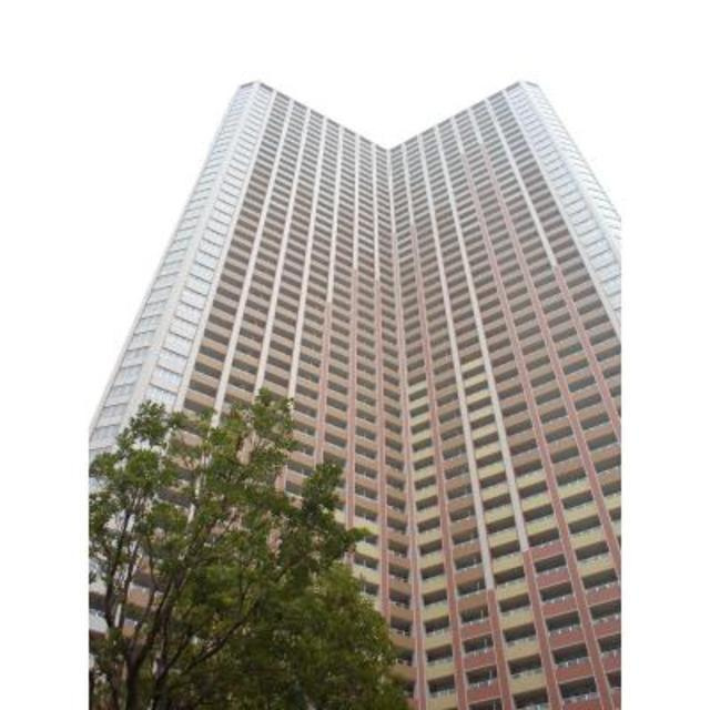 港区芝浦４丁目の賃貸マンションの外観パース| 