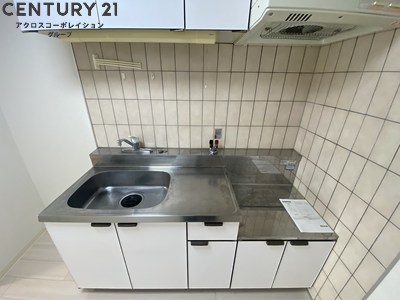 ガスコンロ設置可能なキッチンです！
