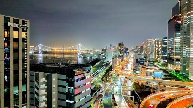 港区海岸１丁目の賃貸マンションのその他共用部分|首都高とレインボーブリッジを… 