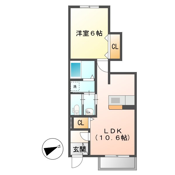 フォレストパークＢの外観