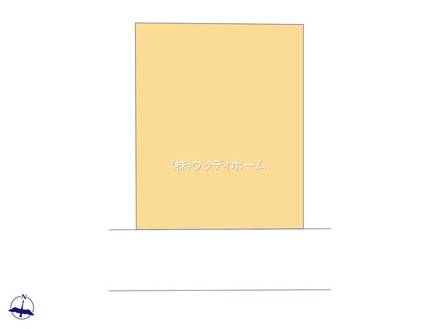 春日部市増田新田　中古一戸建ての区画図