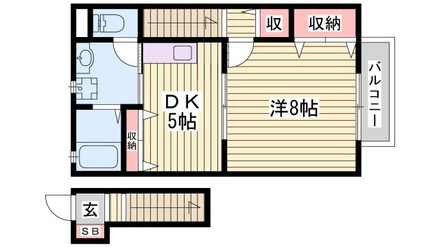 ヒルサイドテラスの間取り