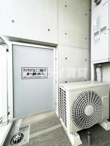 鳥居西アベニューのバルコニー