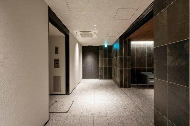 港区元麻布１丁目の賃貸マンションのロビー| 
