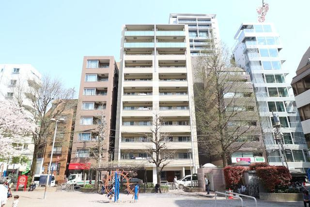 港区麻布十番２丁目の賃貸マンションの外観パース|外観 