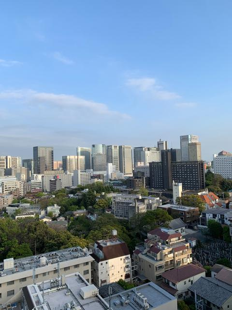港区高輪３丁目の賃貸マンションの展望|品川方面の眺望です！ 