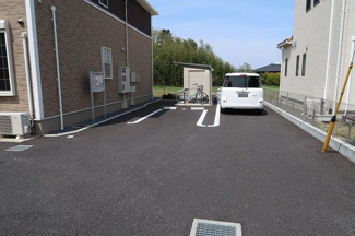 【駐車場】 | 高瀬川ハイツⅡ | カースペースがあります