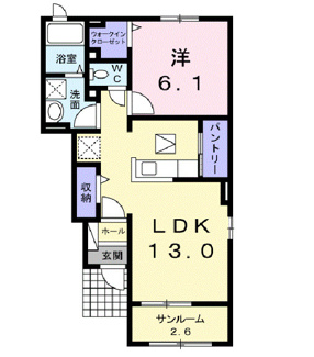 【間取り】 | 高瀬川ハイツⅡ